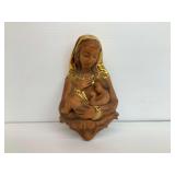 Wall Hanging Madonna and Child Plaque