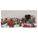 Holiday Decorations and Gift Wrap... see photos
