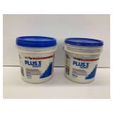 Two 4.5 Gal. USG Sheetrock Plus 3 Joint Compound Buckets