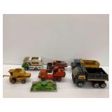 Farm Toys and Toy Vehicles Including Tonka and Metalmania