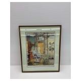 Charles L. Peterson Signed "First Haircut" Print