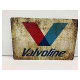 Valvoline Metal Sign … 8 x 12 in.