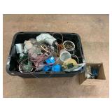 Electrical Supplies Group Including Wire, Boxes and Conduit