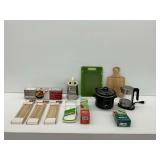 Kitchenware Group with Crock Pot, Amazon Basics Kettle, and Stir Mate Smart Pot Stirrer