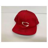 Cincinnati Reds Baseball Cap Signed by Herm Winningham