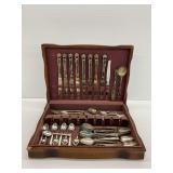 Flatware Set with Wooden Case