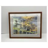 Charles L. Peterson Framed Print Titled "At The Mill"