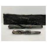 Two Drill Bits and Case