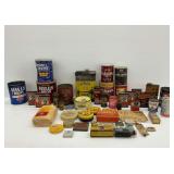 Advertising Tins and Related Items