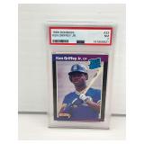 Ken Griffey Jr Rookie Card 1989 Donruss PSA Graded Baseball
