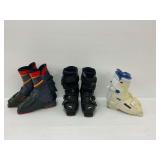 Three Pairs of Ski Boots