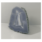 Gray and Green Agate Slice Specimen