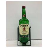 Jameson Triple Distilled Irish Whiskey Display Bottle with Stand