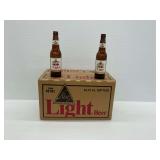 Twenty-Four Blatz Light Beer Empty Bottles with Original Box