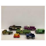 Toy Trucks Including Tonka and Tootsie Toy