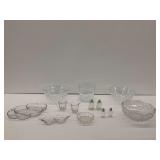 Glass and Crystal Tableware Items