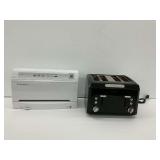 FoodSaver V3440 Bag Sealer and Waring 4-Slice Toaster