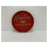 Kingsbury Aristocrat of Beer Advertising Tray