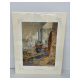 Charles L. Peterson "A Stitch in Time" Print