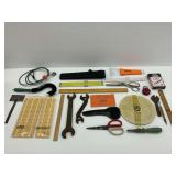 Tools with Rulers, Wrenches, and More