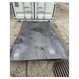 Steel Plate 5 Foot x 8 foot x  .75 Inches
