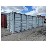 40 ft. One Time Use High Cube (HC) 5-Door Shipping Container at our 534 W Grand Avenue, Beloit location ... Buyer is Responsible for Delivery Fee