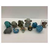 Group of Elephant Themed Items