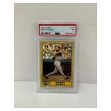 Barry Bonds Rookie Card 1987 Topps PSA Graded