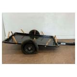 Universal Attachment Dump Cart with Tires