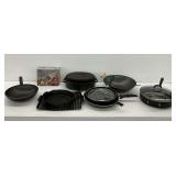 Multi Piece Cookware Group and Pastry Decorator