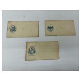 Three Civil War Patriotic Covers (Envelopes)
