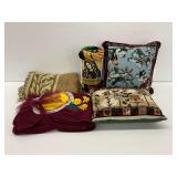 Throw Blankets and Throw Pillows