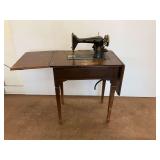 Singer Sewing Machine with Cabinet