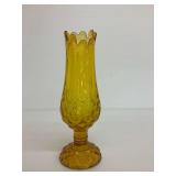MCM Kanawha Glass Amber Swung Vase