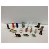 Miniature Shoe Figurines Assortment
