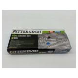 Pittsburgh 40-Piece Socket Set with Ratchet Wrench