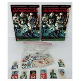 1972 NFL The Wonderful World of Pro Football Picture Stamp Albums