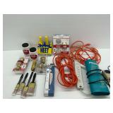 Exterior Door Hardware, Powder Paint, Power Strips, and More