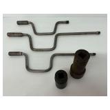 Socket and Speed Handle Wrenches Group Including Snap-on
