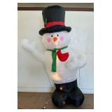Inflatable Snowman Christmas Decoration…works