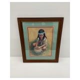 Marjorie M. Anderson Framed Native American Print