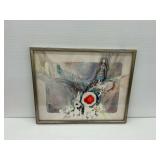 Dean Davis Signed Watercolor