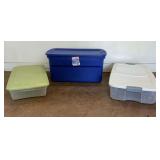 Three Sterilite Storage Containers