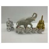 Group of Elephant Figures
