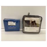 King Size Sheet Set and Weighted Blanket