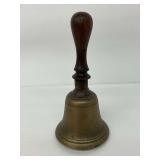 Vintage Cast Bronze 8-in. School House Bell