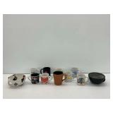 Various Decorative and Advertising Mugs