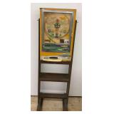 Nishijin Pachinko Machine with Wooden Stand...see description