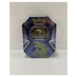Sealed New Pokemon Triple Whammy Tyranitar Tin … Features 3 Packs