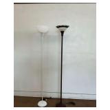 Two Torchiere Floor Lamps …Work